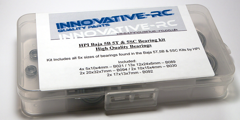 Innovative-RC Full Bearing Kit Metal shielded - Baja 5B 5T 5SC