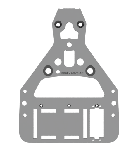 HPI Baja Front Upper Plate 4mm - 87484 SHORTY