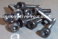 M3x16 Socket head cap screws - bag 10